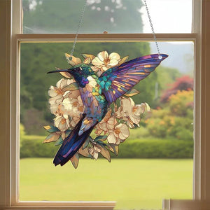 Grishay Hummingbird Suncatcher