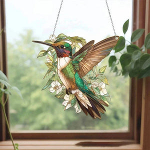 Grishay Hummingbird Suncatcher