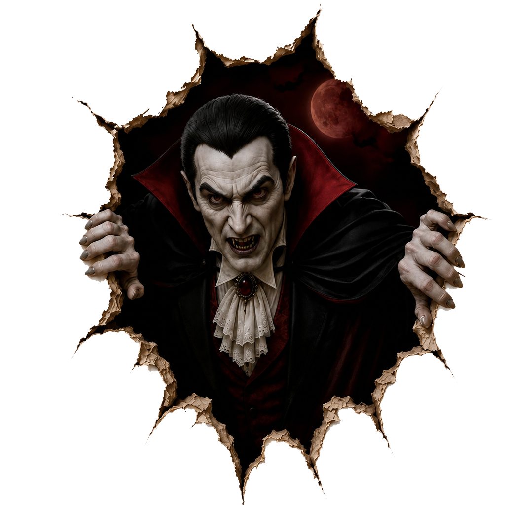 Graddi™ Halloween Break-In Wall Decal