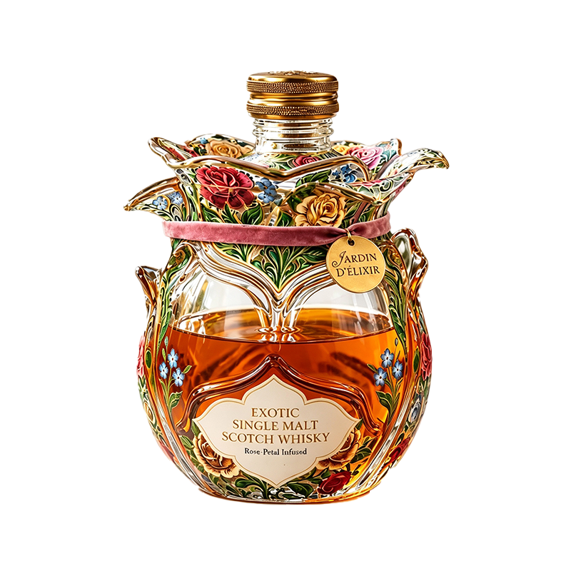 Graddi™ Floral Elegance Decanter