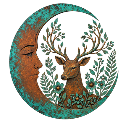 Graddi Crescent Moon Wall Art