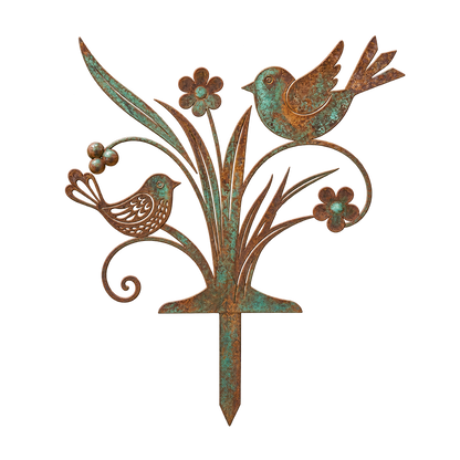 Graddi PatinaBird Garden Stake