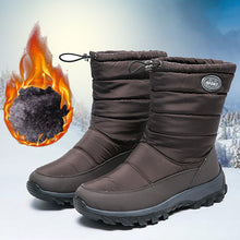 Cargar imagen en el visor de la galería, Winter Women&#39;s Fleece Warm Mid Calf Snow Boots
