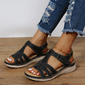 Ladies Summer Wedge Comfortable Casual Sandals