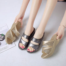 Cargar imagen en el visor de la galería, Fashion Platform Platform Wedge Wedge Ladies Slippers

