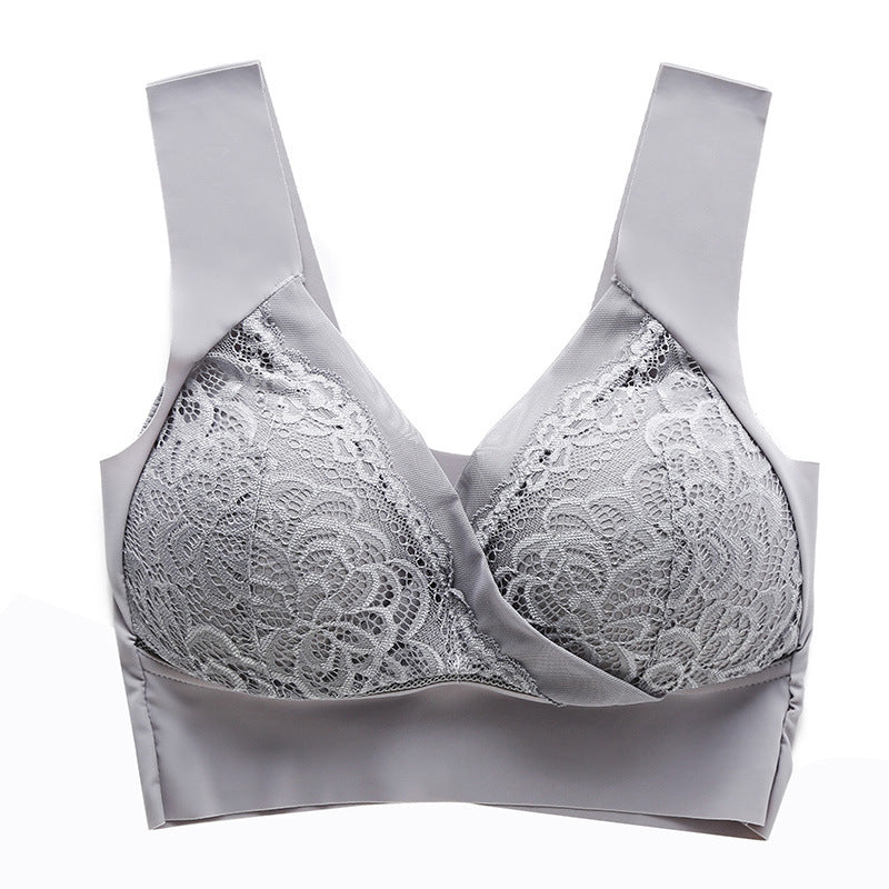sexy lace bra without steel ring without streak