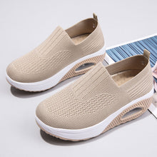 Load image into Gallery viewer, Thick-soled flying woven air cushion women&#39;s shoes
