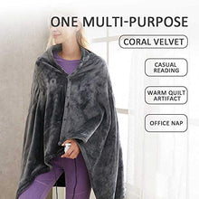 Load image into Gallery viewer, Electric Heated Outer Blanket Heated Shawl
