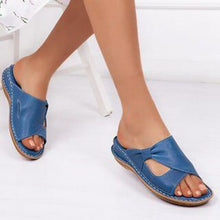 Load image into Gallery viewer, Ladies Thick Sole Comfortable Casual Slippers
