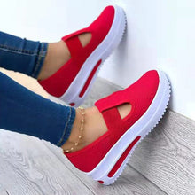 Load image into Gallery viewer, 2023 spring new round toe platform women&#39;s sneakers
