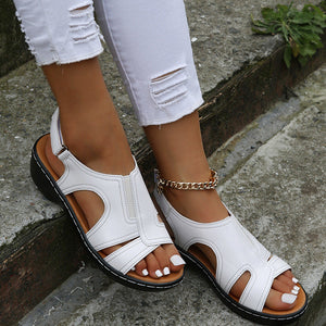 Summer Velcro Fish Mouth Casual Women's Sandals