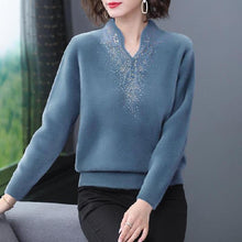 Cargar imagen en el visor de la galería, women&#39;s autumn and winter double-sided fleece bottoming shirt
