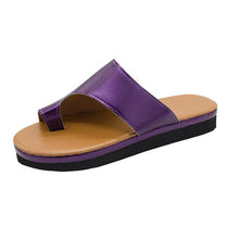 Load image into Gallery viewer, women&#39;s solid color toe sandals

