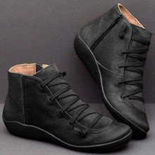 Cargar imagen en el visor de la galería, SURSELL Vintage Strappy Ankle Boots for Women
