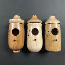 Load image into Gallery viewer, Sherem Wooden Hummingbird House
