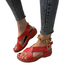 Cargar imagen en el visor de la galería, Solid Color Casual Women&#39;s Sandals
